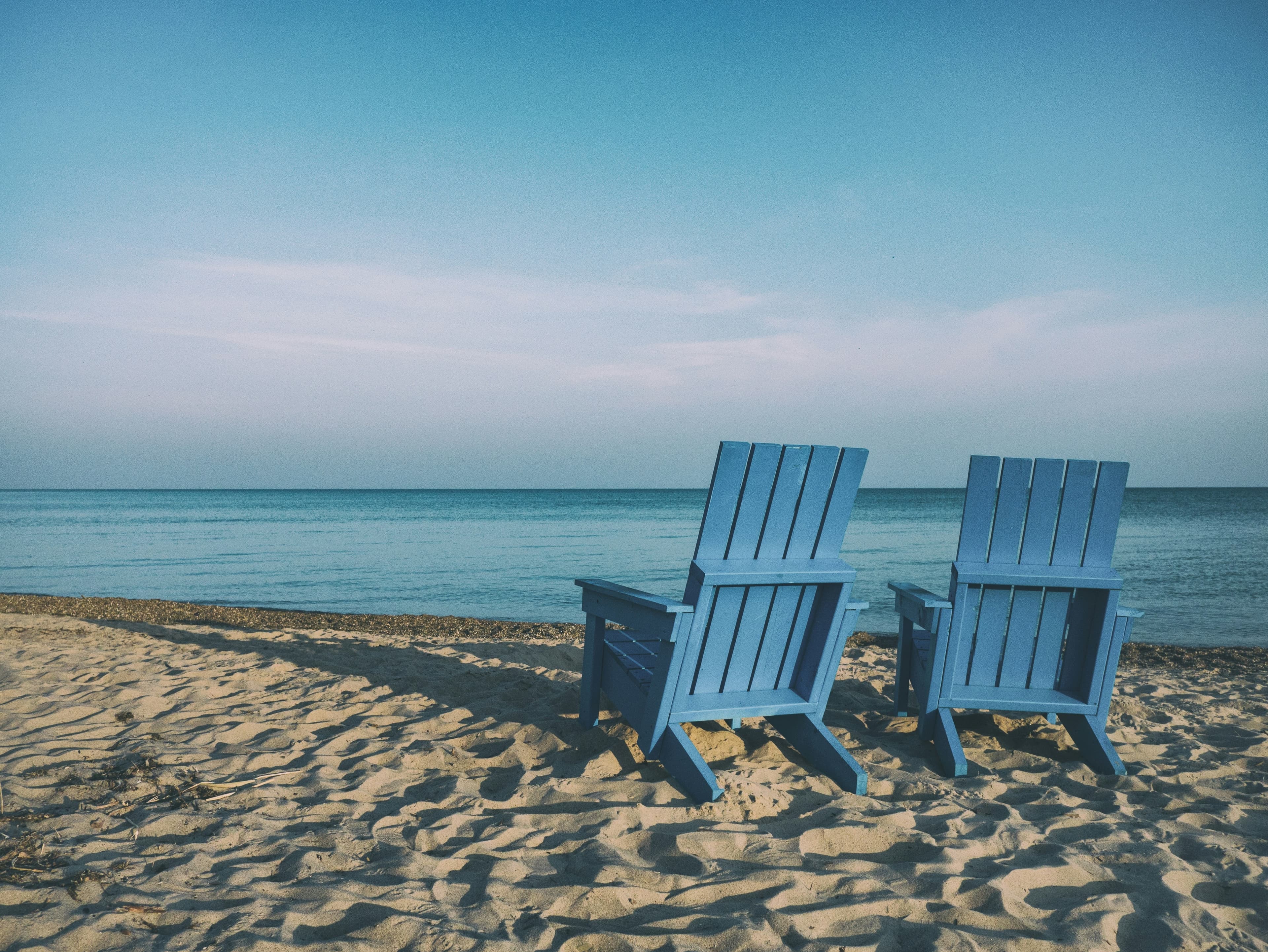 Peaceful shoreline scene representing clarity and stability
